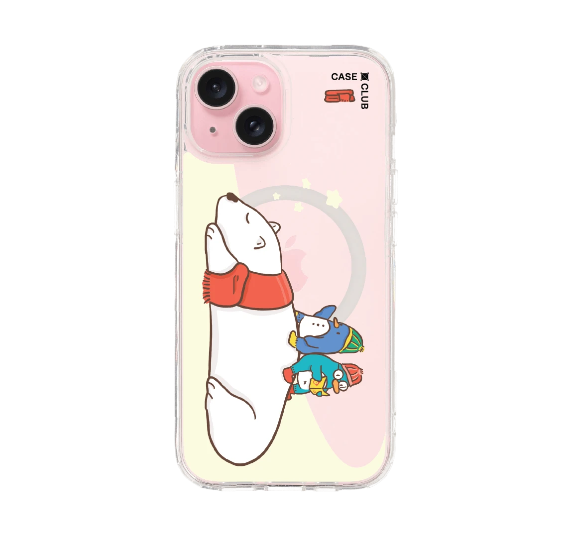 polar bear & duo penguin